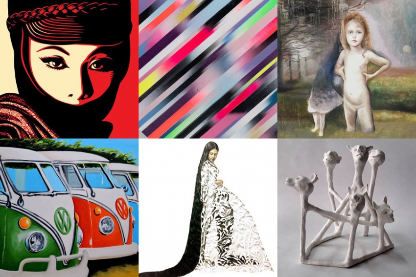 Artworks that enhance the sofa’s fabric