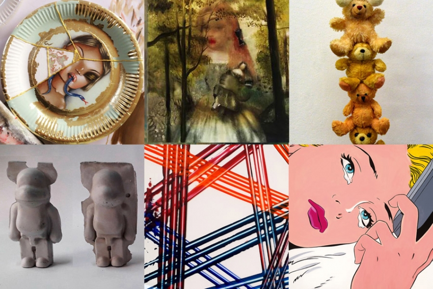 Artworks that enhance the sofa’s fabric