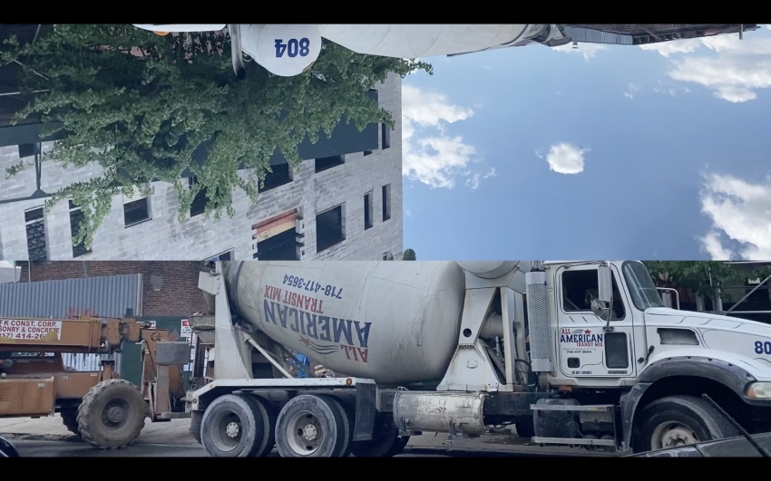 Do not panic if caught in the current