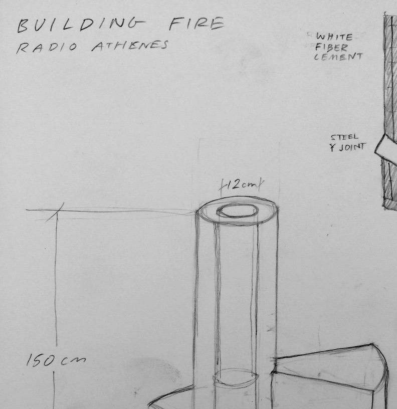 Oscar Tuazon: Building Fire with the participation of Paris, LA