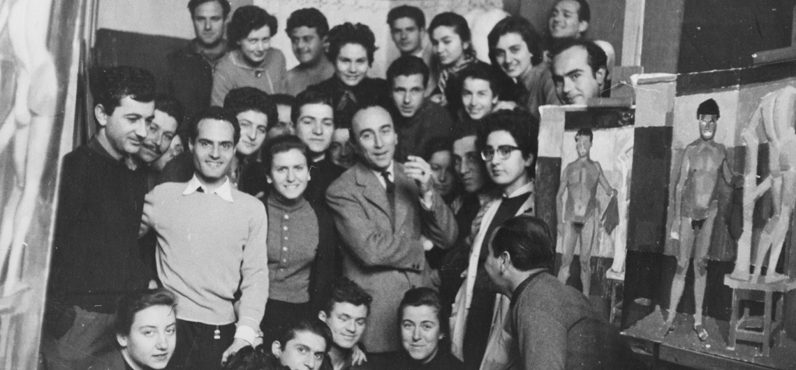 Ο δάσκαλος Γιάννης Μόραλης 