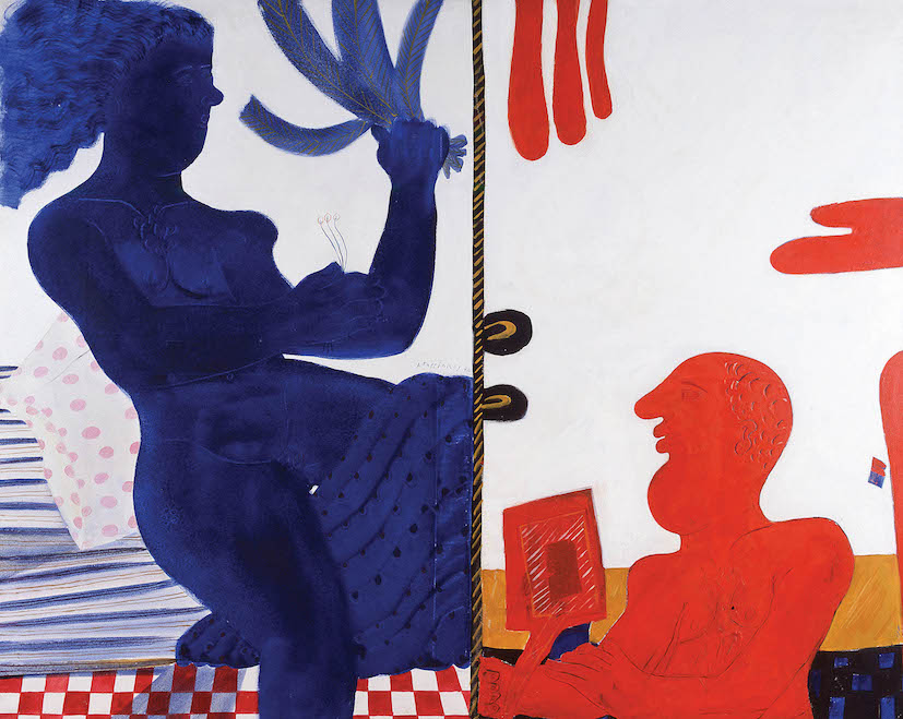 Αλέκος Φασιανός • Βαγγέλης Χρόνης 30 χρόνια φιλίας Ζωγραφική και ποίηση