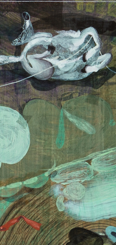 A KNIFE WITH NO BLADE, MISSING ITS HANDLE