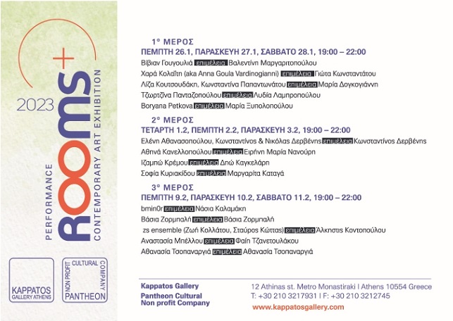 Performance ROOMS2023 Part I