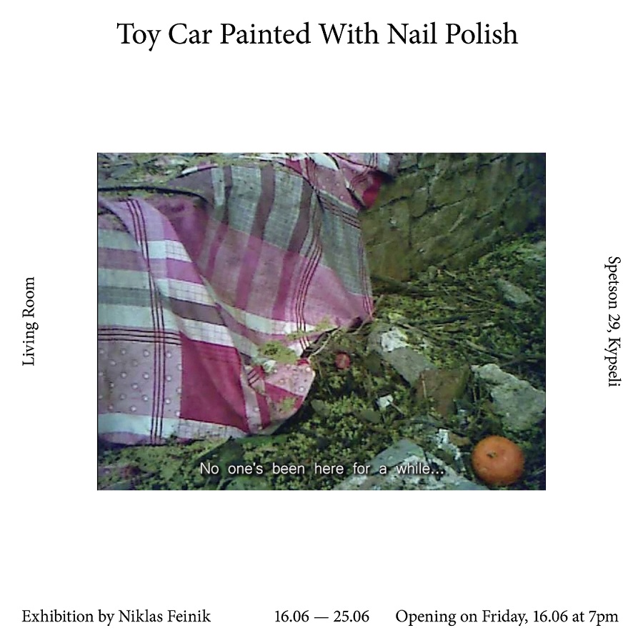 Toy Car Painted With Nail Polish