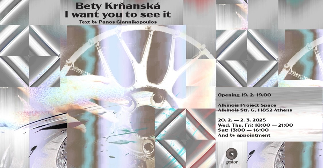 I want you to see it